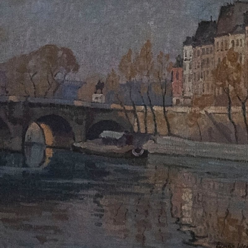 Einar Wegener, “Au Bord du Seine,” Paris, 1922. Private collection. In Copyright, used with permission