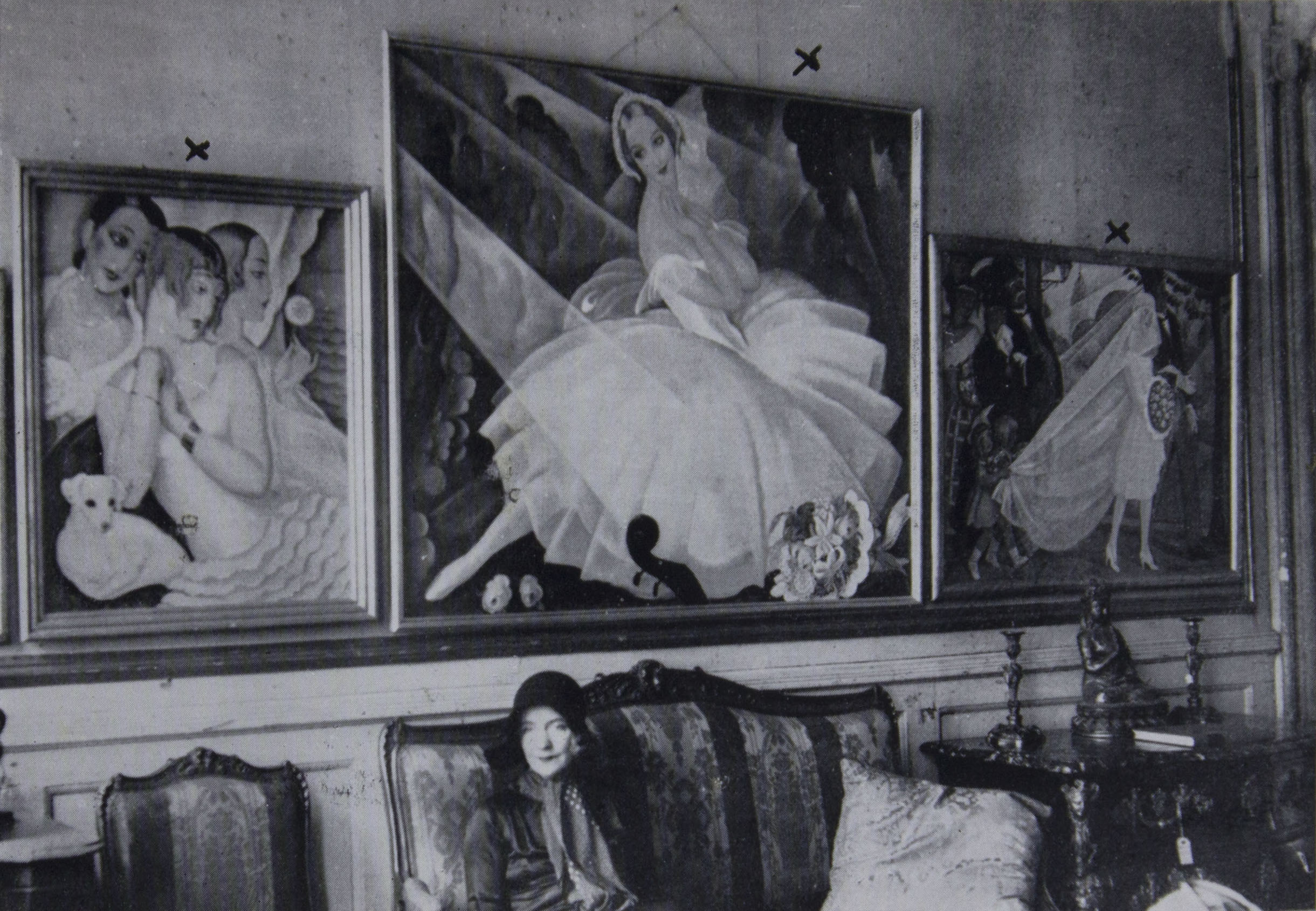 
                  GERDA WEGENER (GRETE SPARRE) AND THREE OF HER
                        PICTURES